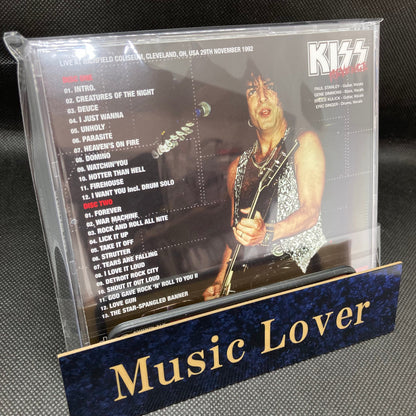 KISS / CLEVELAND 1992 STEREO SOUNDBOARD (2CD)