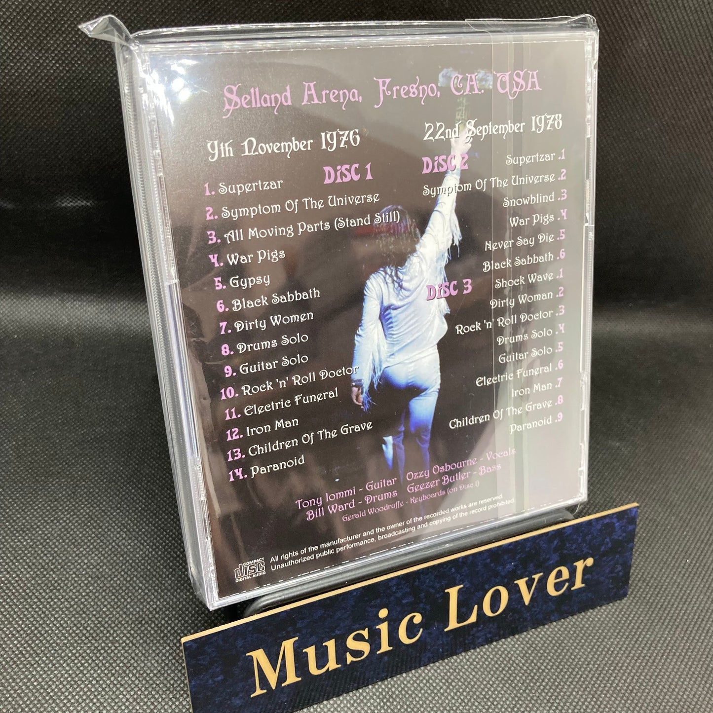 BLACK SABBATH / SABBATH IN FRESNO (3CD)