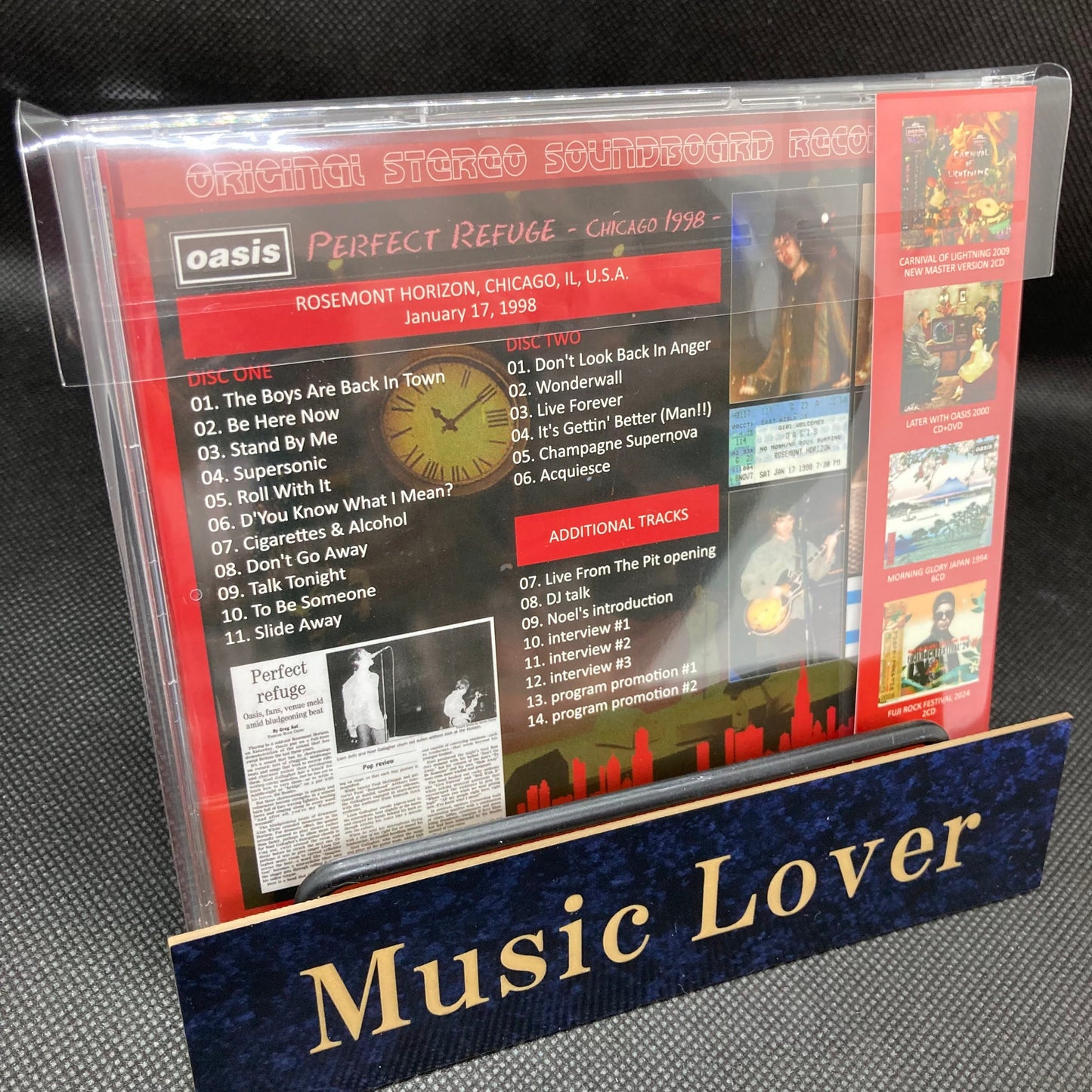 OASIS / 1998 PERFECT REFUGE (2CD)