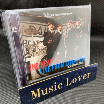 The Beatles Live From Liverpool 1963 1CD 1DVD Set 22 Tracks Music Rock Pops F/S