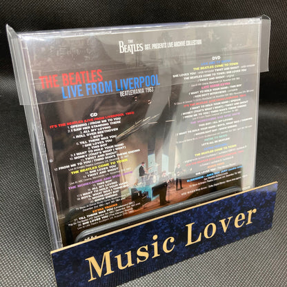 The Beatles Live From Liverpool 1963 1CD 1DVD Set 22 Tracks Music Rock Pops F/S