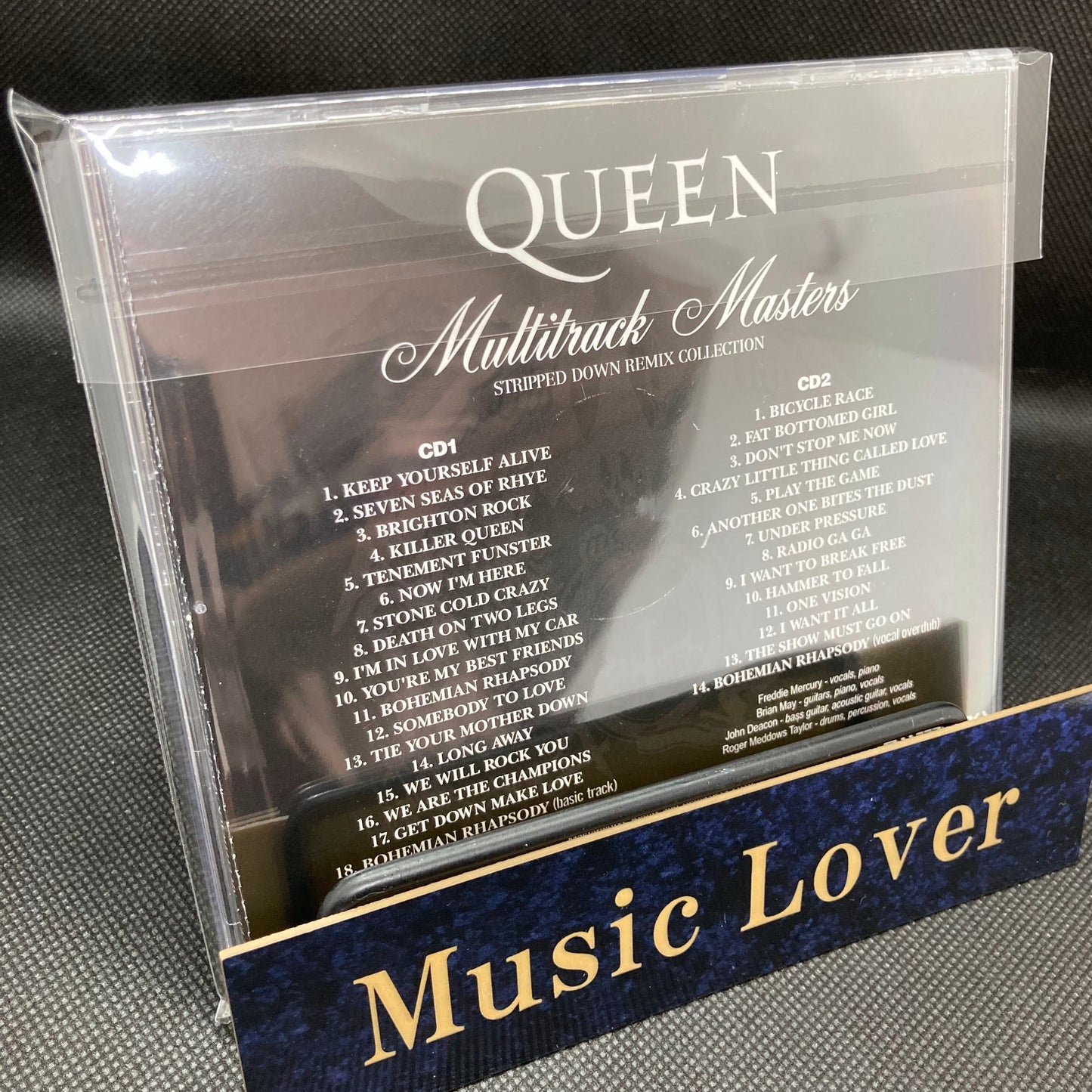 Queen Multitrack Masters Stripped Down Remix 2CD 36 Tracks