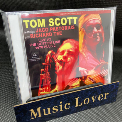 TOM SCOTT FEATURING JACO PASTORIUS / LIVE AT THE BOTTOM LINE 1978 PLUS 2 (2CDR)