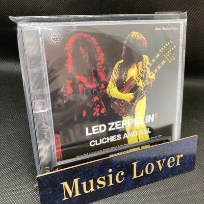 Led Zeppelin / Cliches And All 3CD Long Beach California 1978 Moonchild
