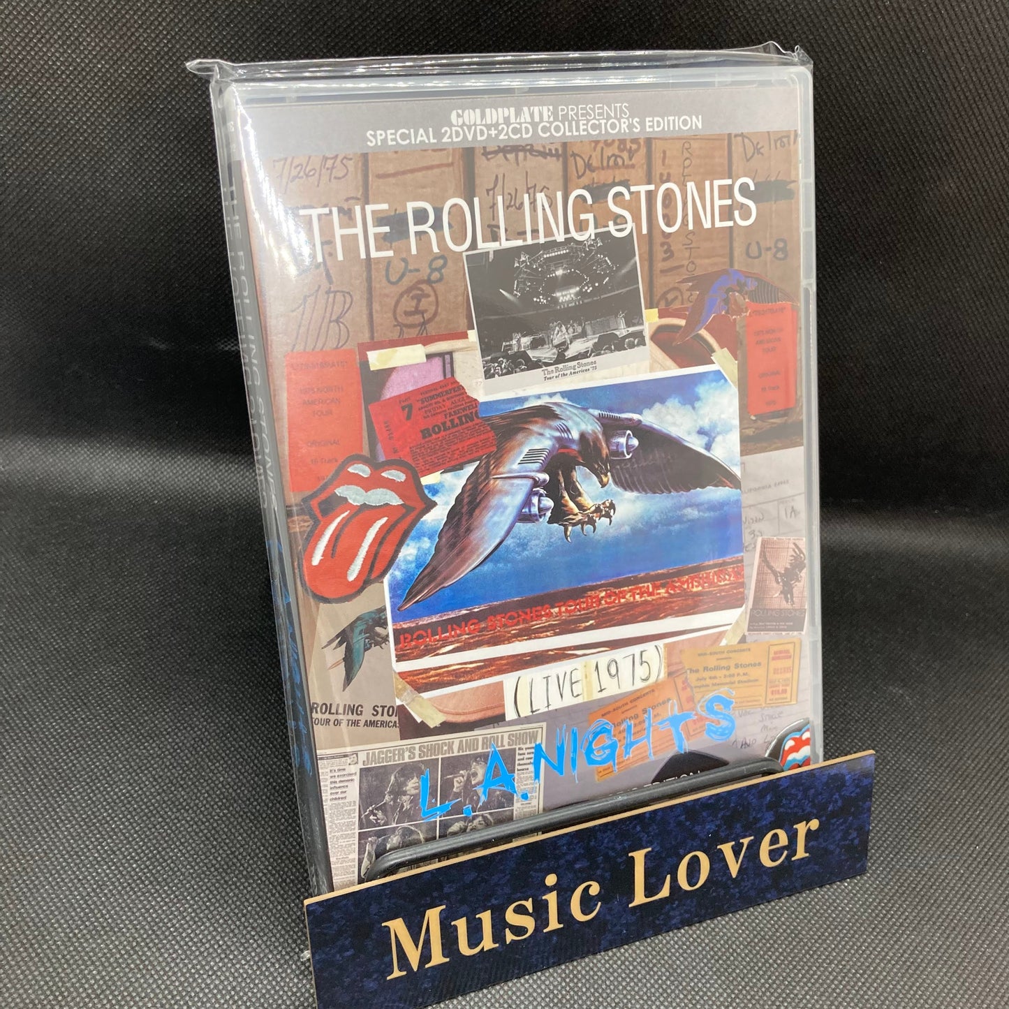 The Rolling Stones LA Nights 1975 Los Angeles USA July 11&13 2CD 2DVD Music Rock