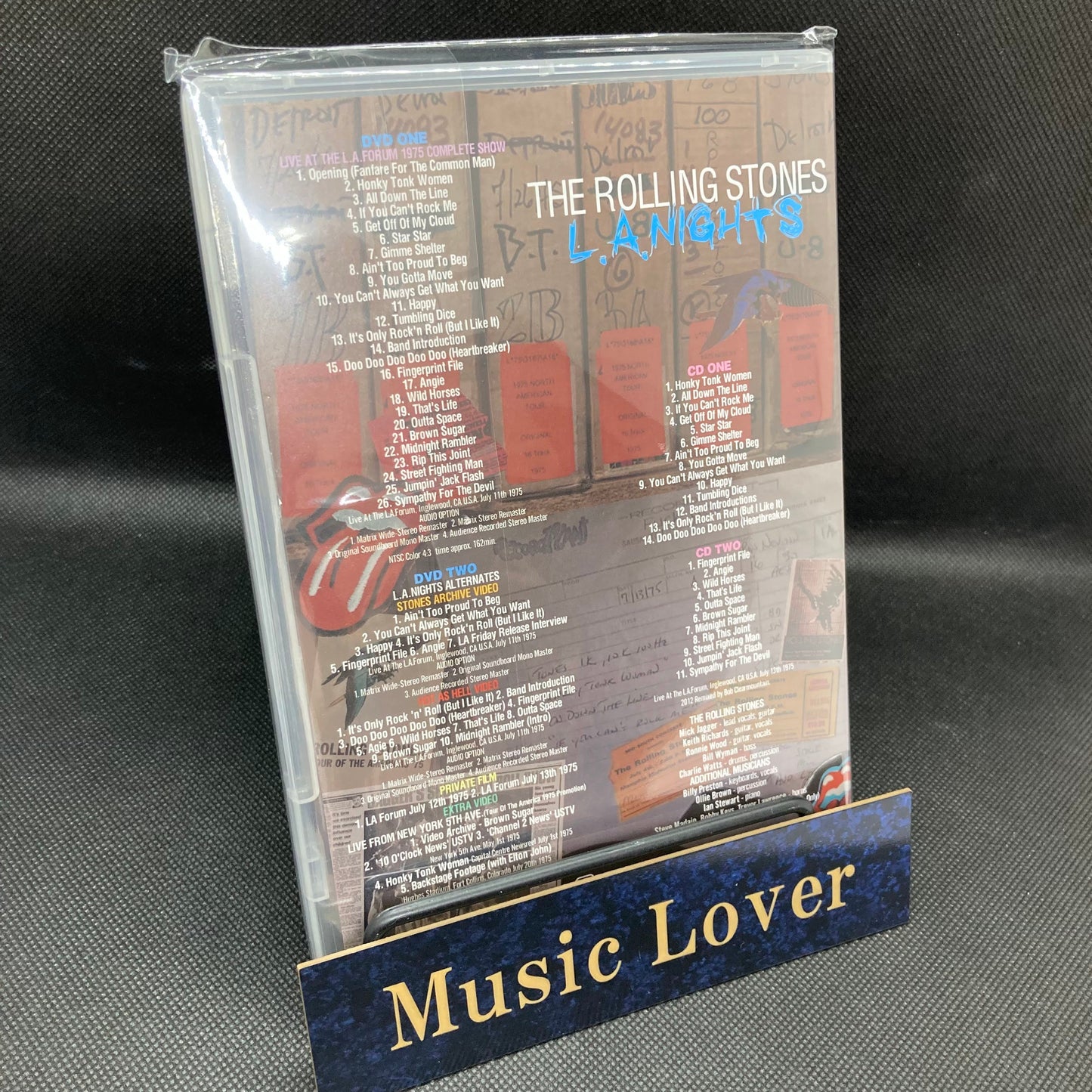 The Rolling Stones LA Nights 1975 Los Angeles USA July 11&13 2CD 2DVD Music Rock