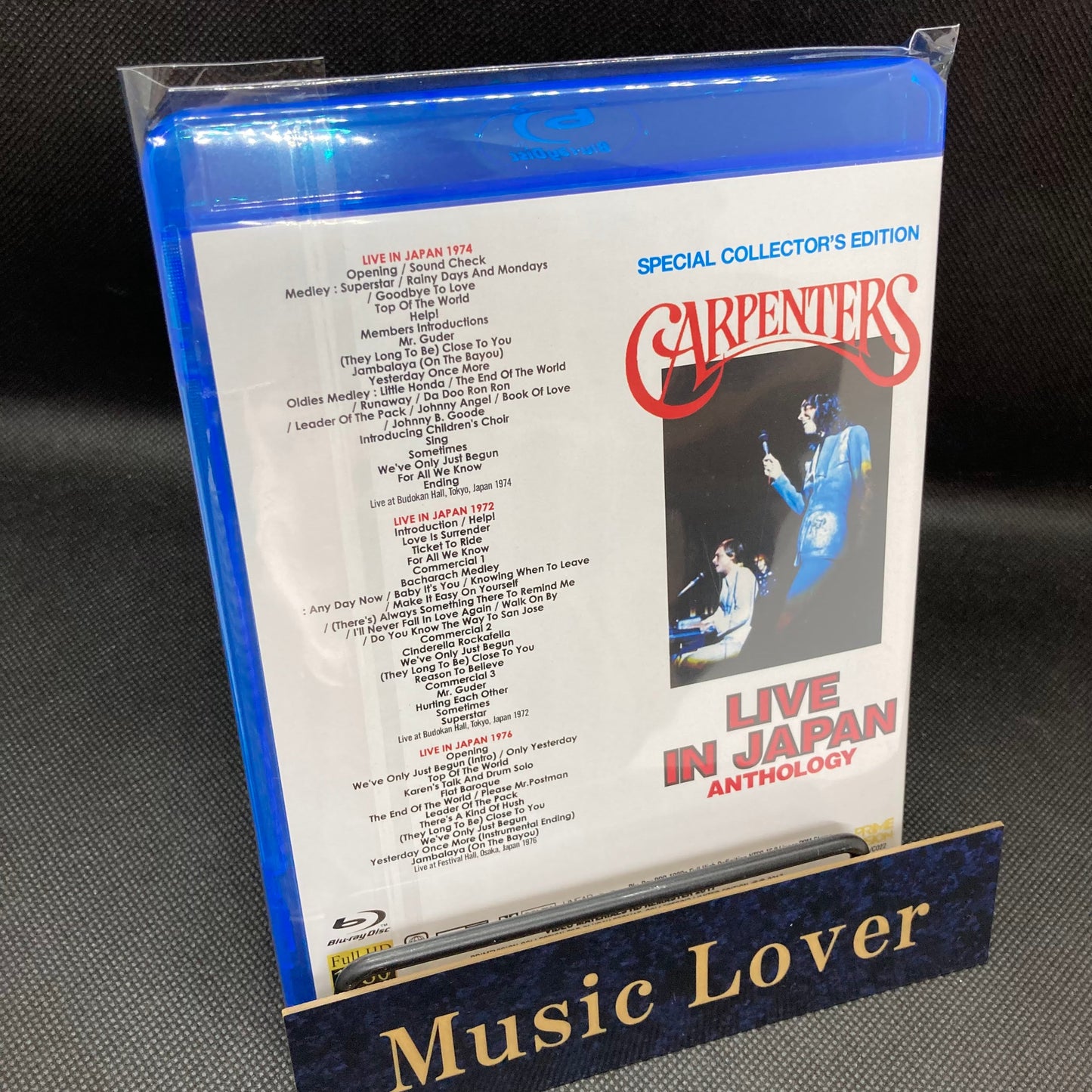 CARPENTERS / LIVE IN JAPAN ANTHOLOGY (1BDR)
