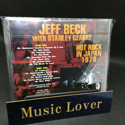 JEFF BECK CON STANLEY CLARKE / HOT ROCK IN JAPAN 1978 (2CDR)