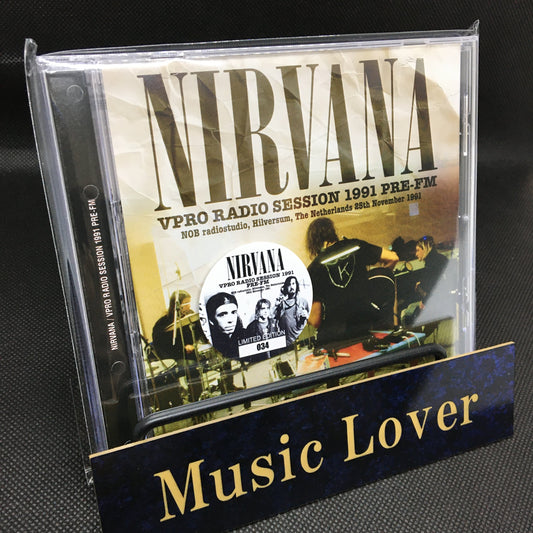 NIRVANA / VPRO RADIO SESSION 1991 Pre-FM STEREO SOUNDBOARD (1CD)