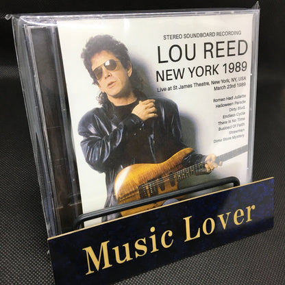 LOU REED / NEW YORK 1989 STEREO SOUNDBOARD (2CDR)
