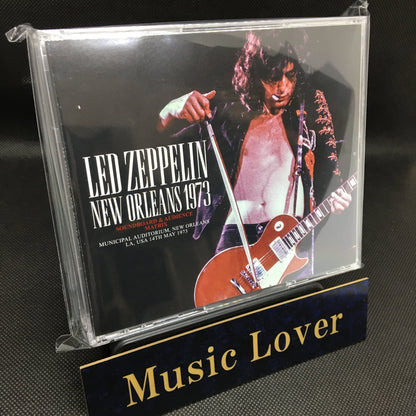 LED ZEPPELIN / NEW ORLEANS 1973 SOUNDBOARD & AUDIENCE MATRIX (3CD)