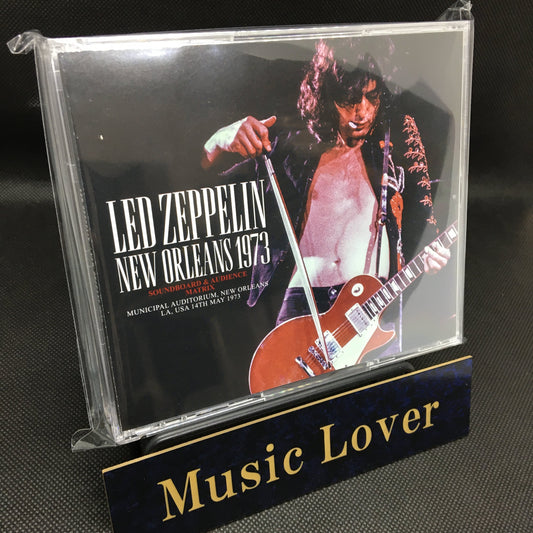 LED ZEPPELIN / NEW ORLEANS 1973 SOUNDBOARD & AUDIENCE MATRIX (3CD)
