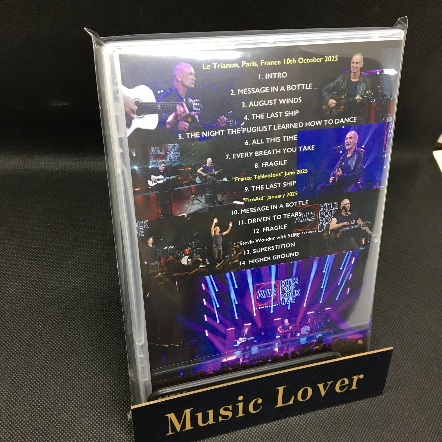 STING / RTL2 POP ROCK LIVE 2025 (1DVD)