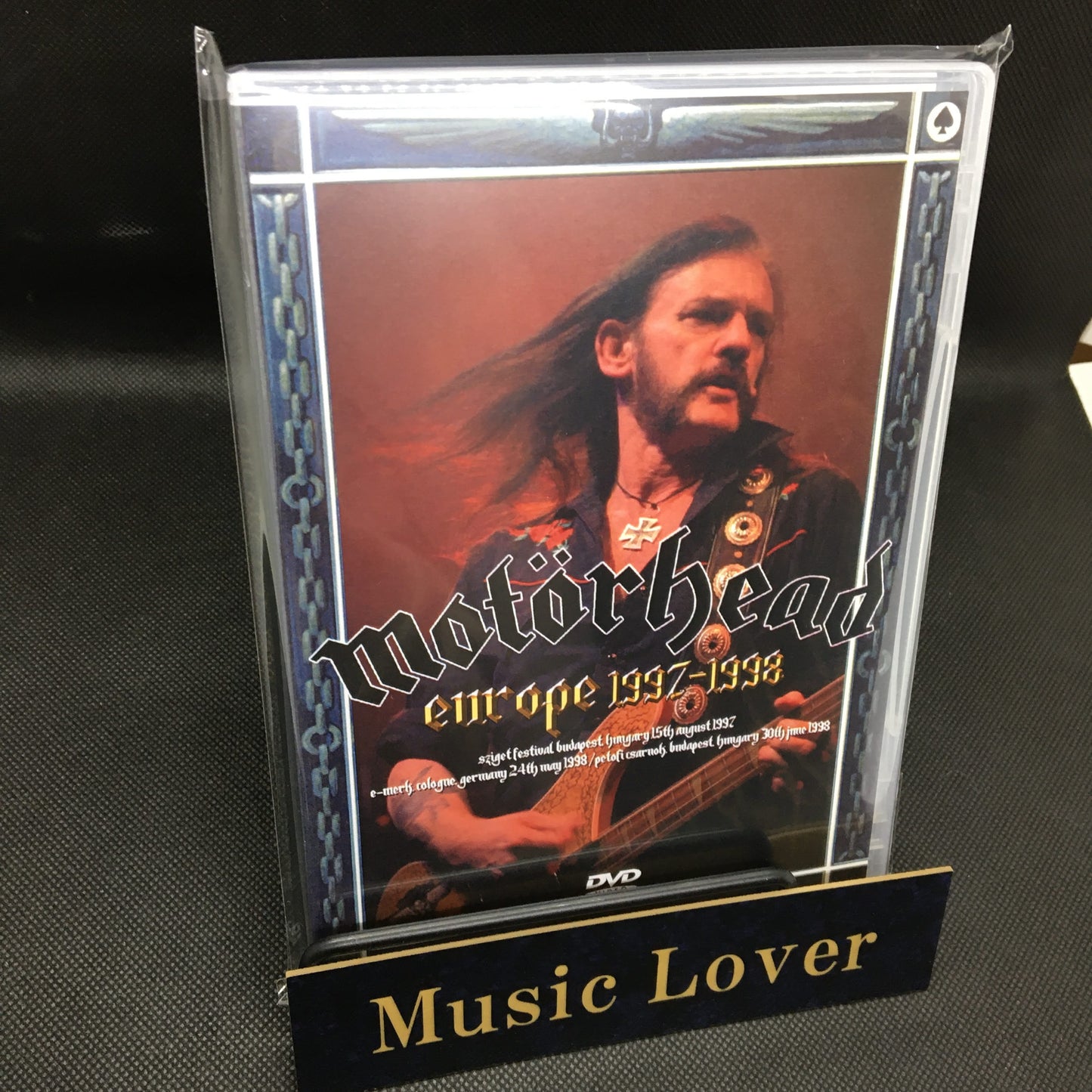 MOTORHEAD / EUROPA 1997-1998 PRO SHOT (1 DVDR)