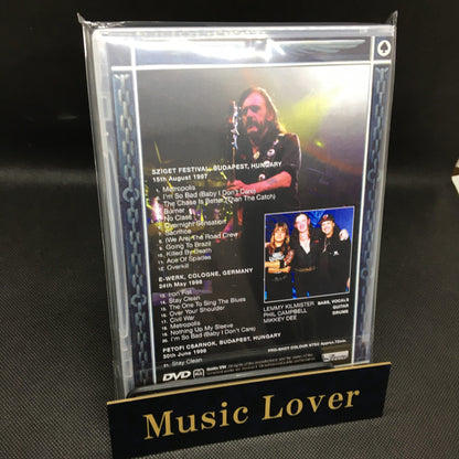 MOTORHEAD / EUROPA 1997-1998 PRO SHOT (1 DVDR)