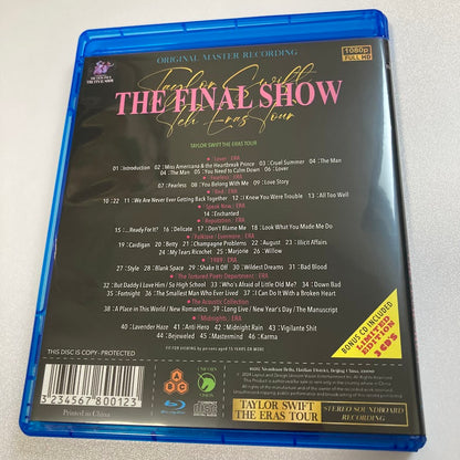 TAYLOR SWIFT / The Eras Tour 2024 The Final Show ORIGINAL MASTER (1BDR+ 3CD) FULL HD+SOUNDBOARD