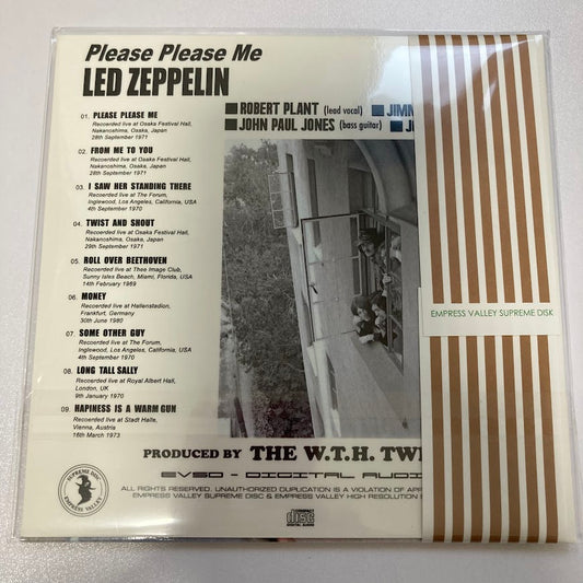 LED ZEPPELIN / PLEASE PLEASE ME (1CD) with sticker Limited ver.