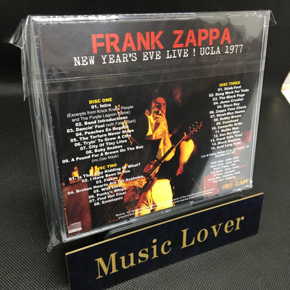 FRANK ZAPPA / NEW YEAR'S EVE LIVE ! UCLA 1977 (3CDR)