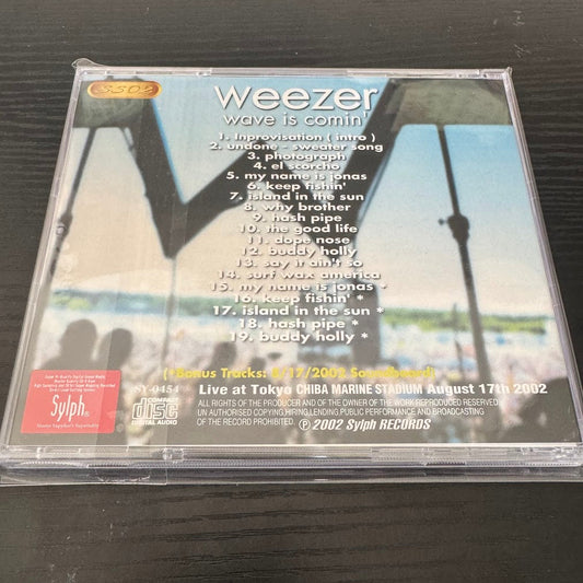 Weezer / Wave is Comin' 2002 Tokyo Japan (1CDR) Sylph