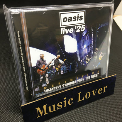 OASIS / DEFINITIVE WEMBLEY STADIUM 2025 1ST NIGHT 250,000 PINTS CAN'T BE WRONG (2CD)
