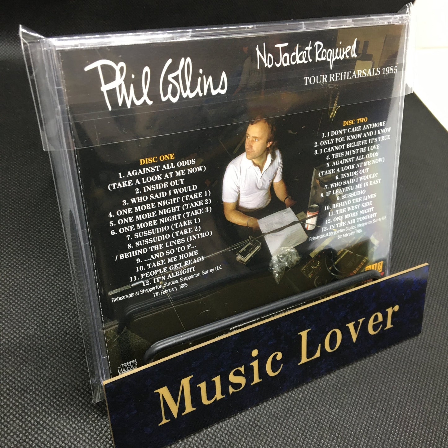 PHIL COLLINS / ENSAYOS DE LA GIRA NO JACKET REQUIRED 1985 (2CDR)