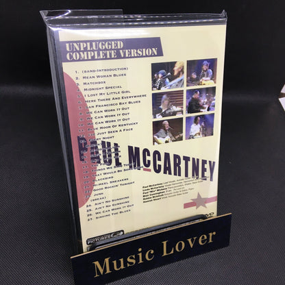 PAUL McCARTNEY / UNPLUGGED COMPLETE VERSION (1DVDR)