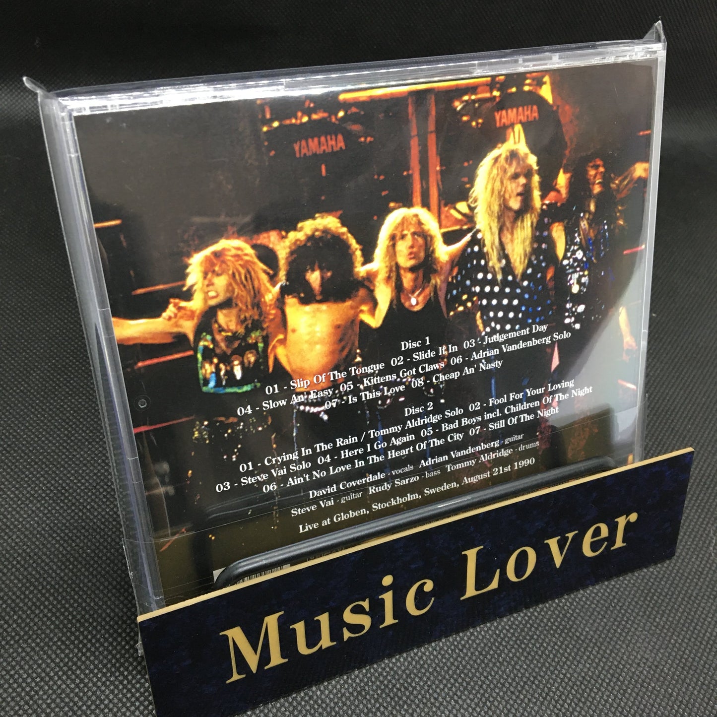 WHITESNAKE / STOCKHOLM 1990 (2CDR)