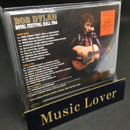 BOB DYLAN / ROYAL FESTIVAL HALL 1964 (2CD) Stereo Soundboard