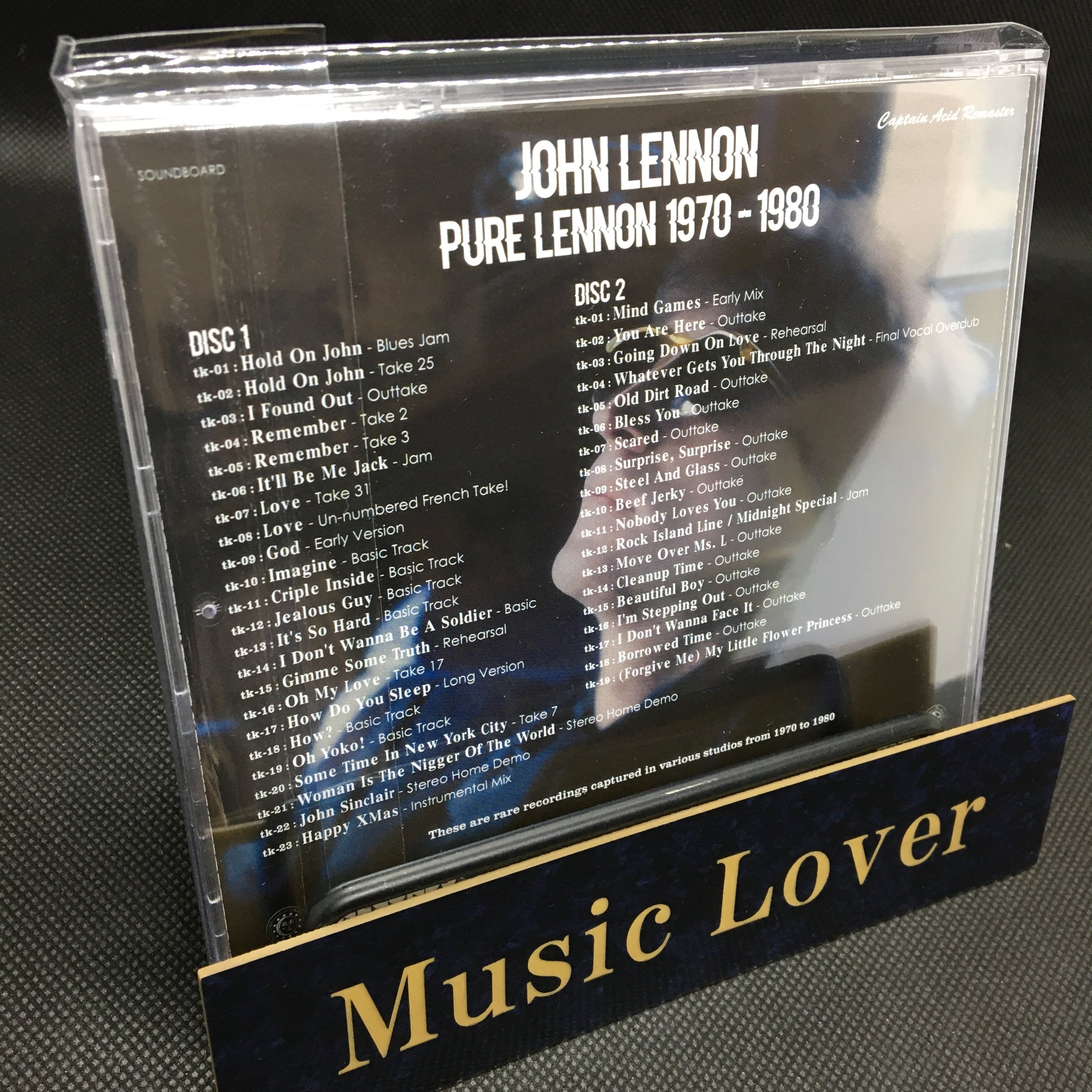 John Lennon / Pure Lennon 1970-1980 captain acid remaster (2CD
