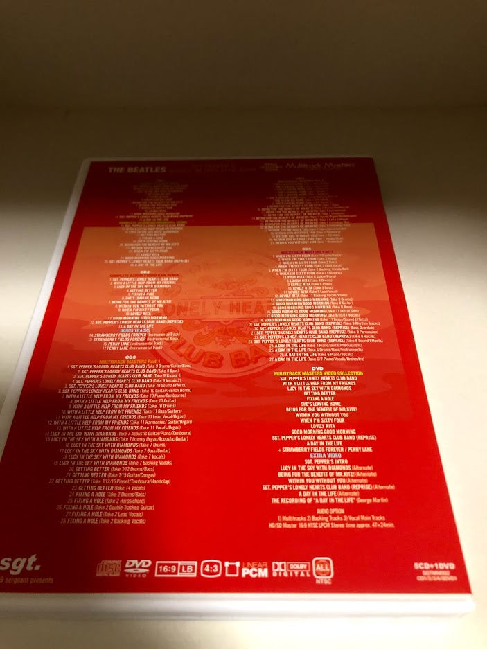 The Beatles SGT. Pepper's Lonely Hearts Club Band Multitrack Masters 5CD 1DVD Set