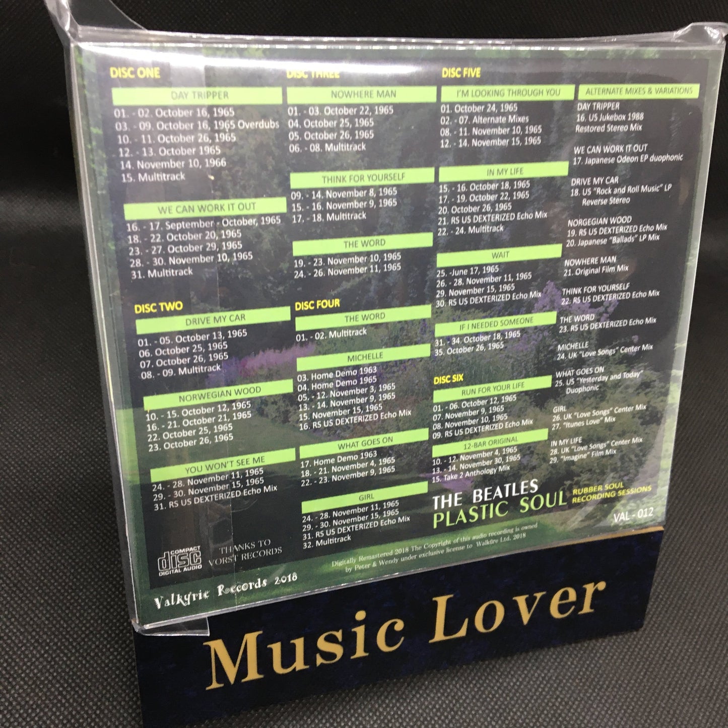 THE BEATLES / PLASTIC SOUL 【6CD】