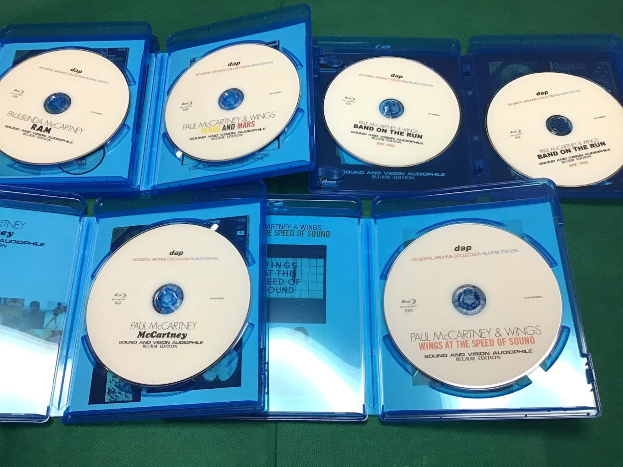 Paul McCartney / Band On The Run & Ram & Venus And Mars & SPEED OF SOUND Blu-ray 5 Set 6BDR