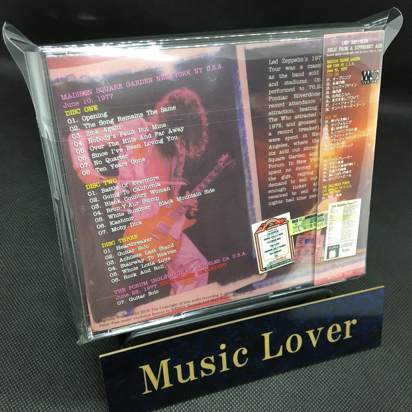 LED ZEPPELIN / RELIC FROM A DIFFERENT AGE 【3CD】