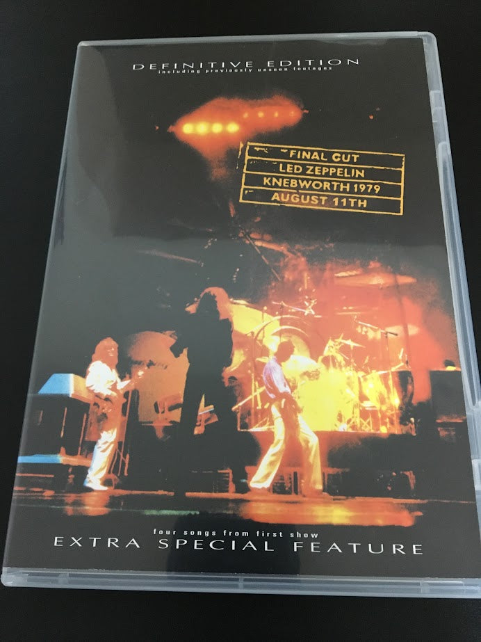 Led Zeppelin Knebworth 1979 Final Cut Definitive Edition DVD 2 Discs 25 Tracks