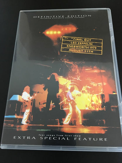 Led Zeppelin Knebworth 1979 Final Cut Definitive Edition DVD 2 Discs 25 Tracks