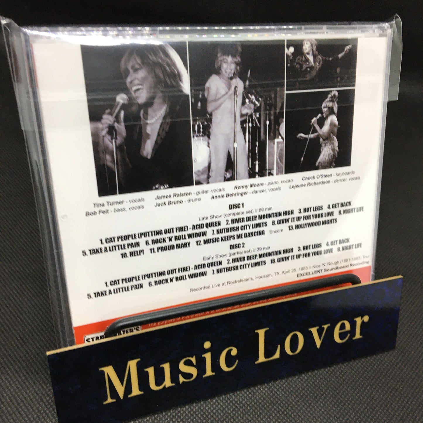 TINA TURNER / LIVE AT ROCKEFELLER'S 1983 (2CDR)