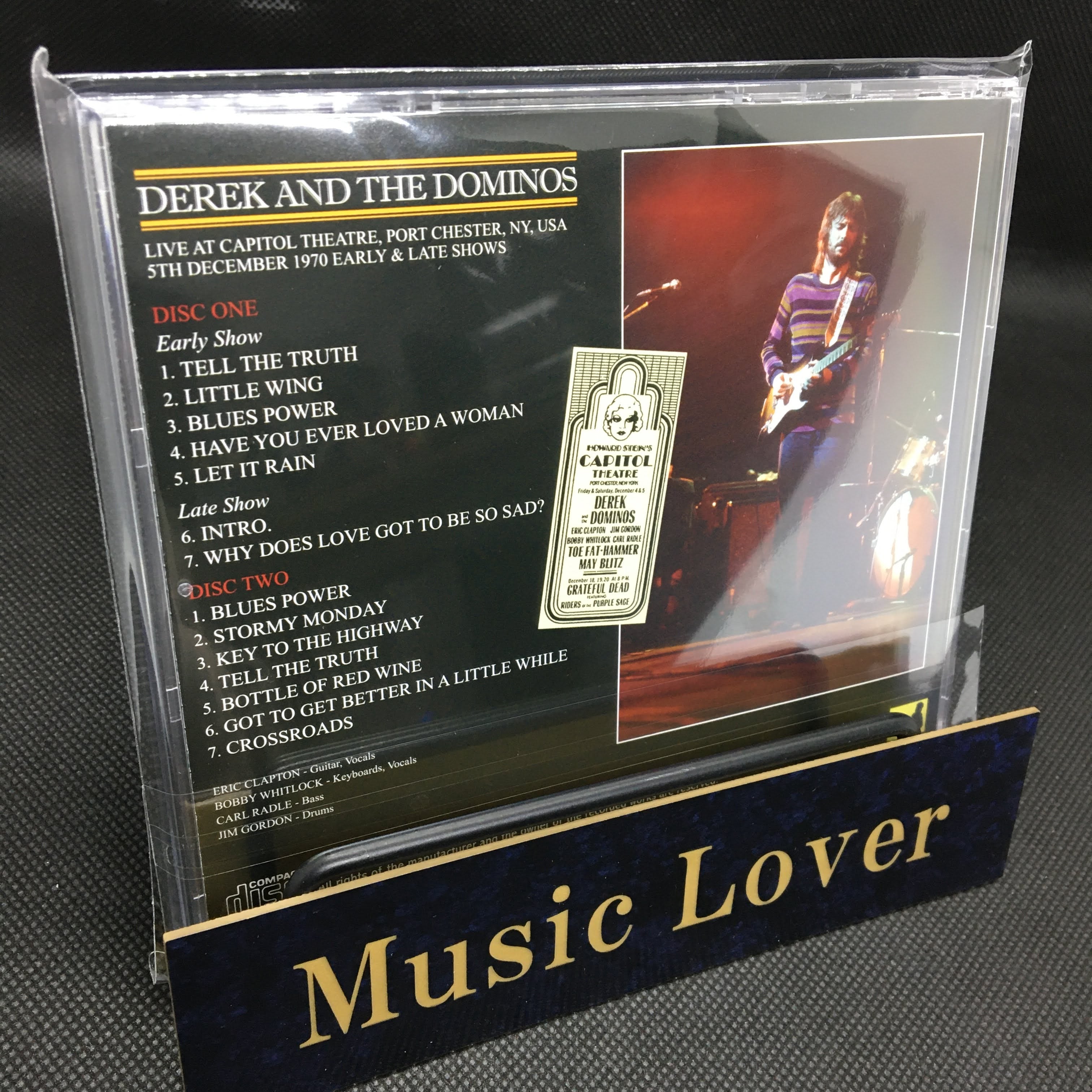 DEREK & THE DOMINOS / PORT CHESTER 1970 1ST GEN REEL-TO-REEL (2CD