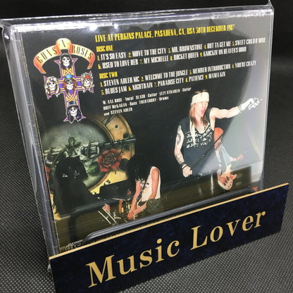 GUNS N' ROSES / DEFINITIVE PASADENA 1987 STEREO SOUNDBOARD (2CD)