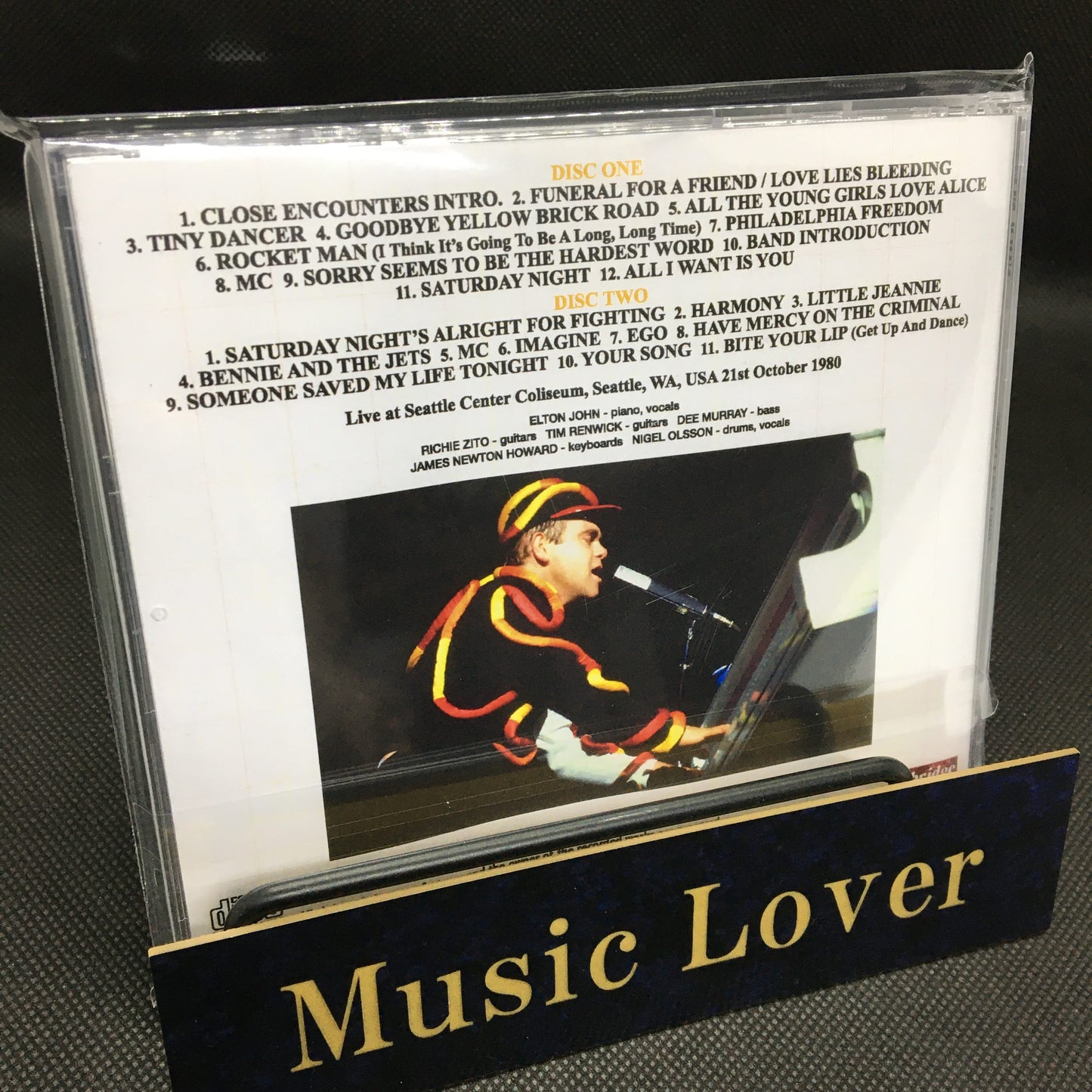 ELTON JOHN / SEATTLE 1980 (2CDR)