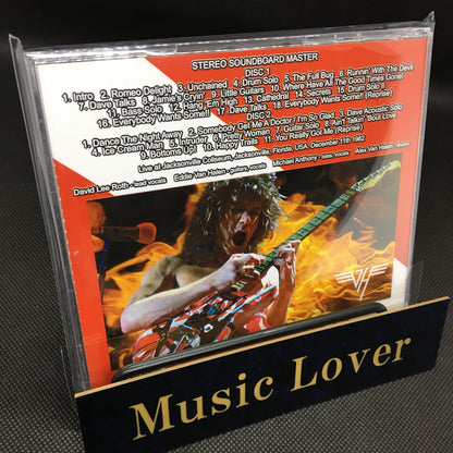 VAN HALEN / LIVE 1982 TOUR FINAL STEREO SOUNDBOARD (2CDR)