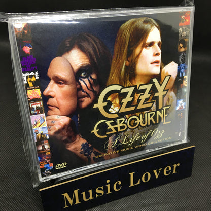 OZZY OSBOURNE / A LIFE OF OZZ COLLEZIONE DEFINITIVA DI VIDEO MUSICALI PRO SHOT (4DVDR)