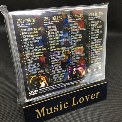 OZZY OSBOURNE / A LIFE OF OZZ COLLEZIONE DEFINITIVA DI VIDEO MUSICALI PRO SHOT (4DVDR)