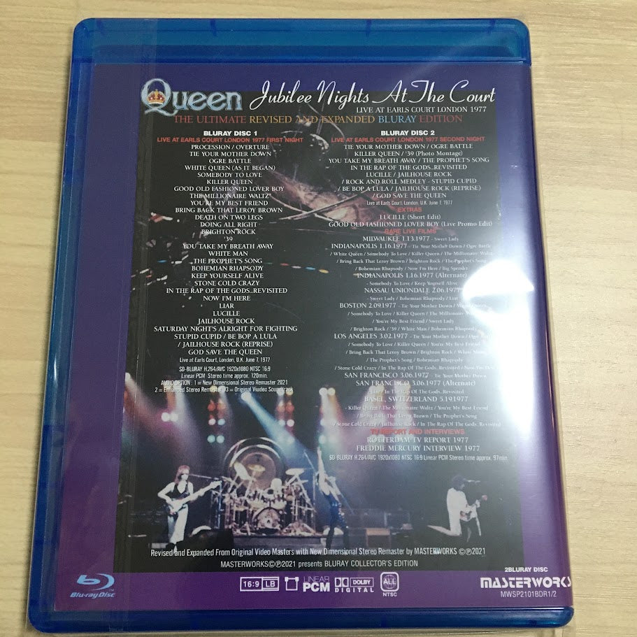 QUEEN / JUBILEE NIGHTS AT THE COURT BLURAY EDITION (2BDR)