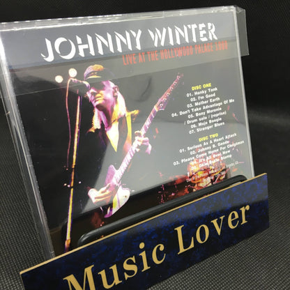 JOHNNY WINTER / LIVE AT THE HOLLYWOOD PALACE 1988 SOUNDBOARD (2CDR)