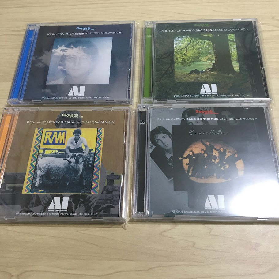 PAUL McCARTNEY & WINGS / JOHN LENNON / AI - AUDIO COMPANION 8 CD Set