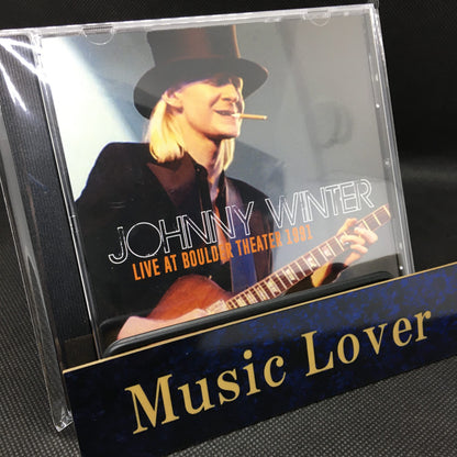 JOHNNY WINTER / LIVE AT BOULDER THEATER 1991 SOUNDBOARD (1CDR)