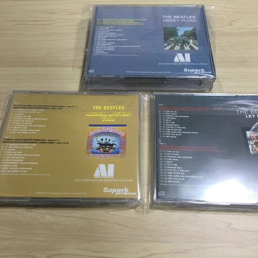 THE BEATLES / AI AUDIO COMPANION 3 Titles 8CD Set MAGICAL MYSTERY TOUR ABBEY ROAD LET IT BE