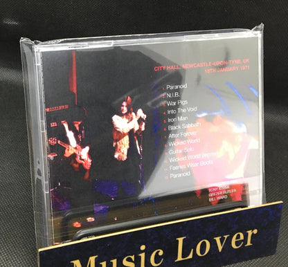 BLACK SABBATH / NEWCASTLE 1971 (1CDR)