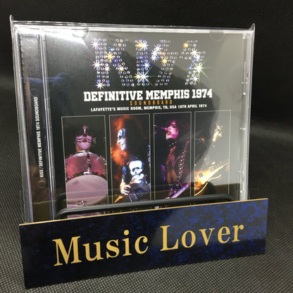KISS / DEFINITIVE MEMPHIS 1974 SOUNDBOARD (1CD)