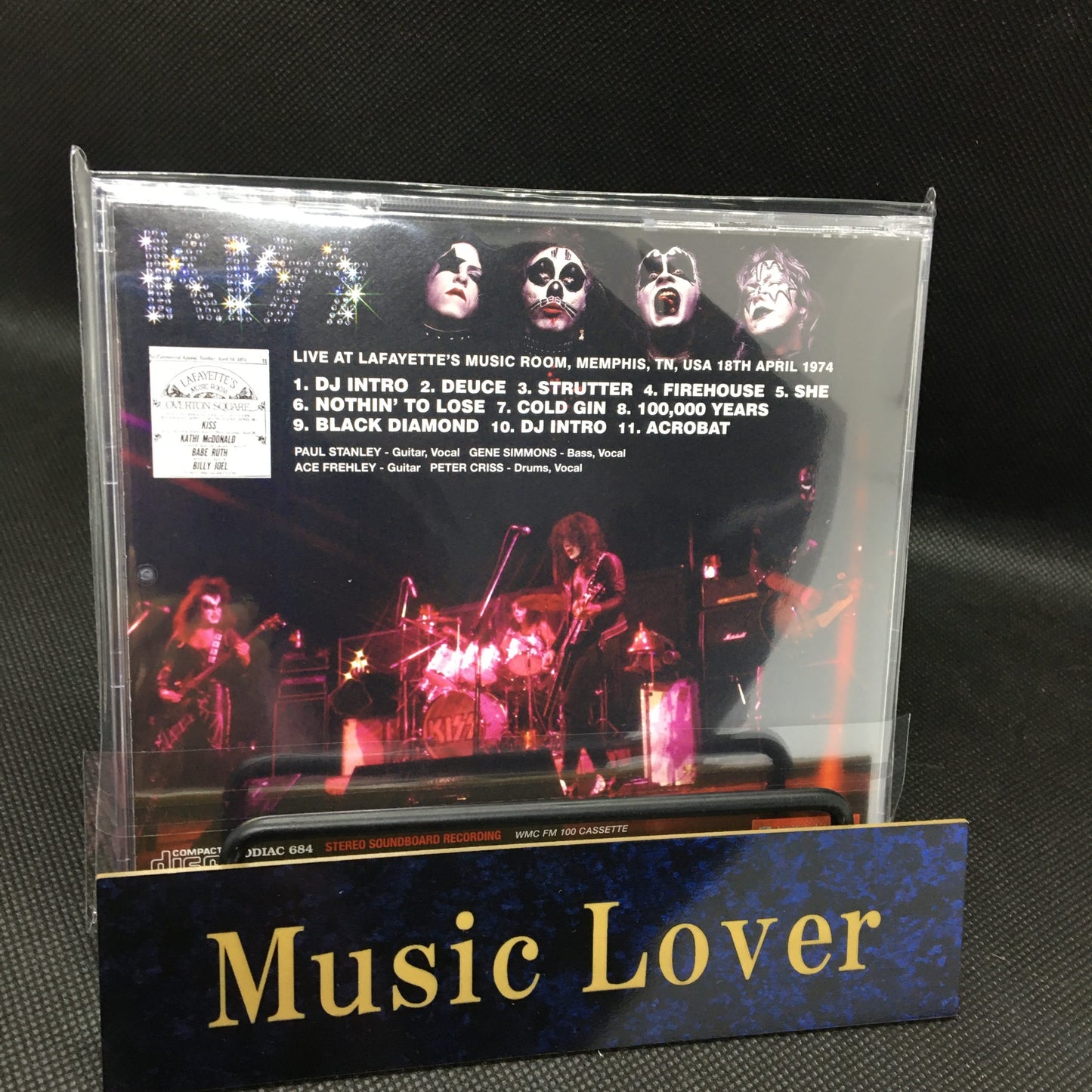 KISS / DEFINITIVE MEMPHIS 1974 SOUNDBOARD (1CD)